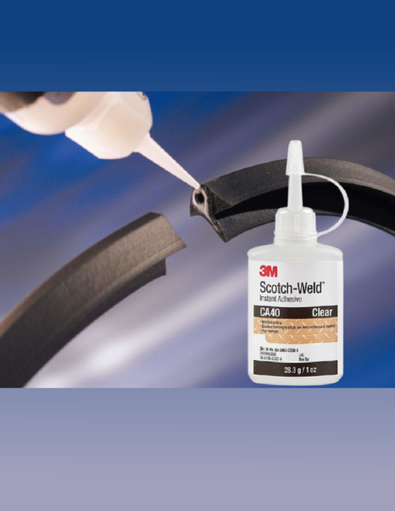 ADHESIVO INSTANTÁNEO CA40, BAJA VISCOSIDAD 1 ONZA - 3M - Master Quimica