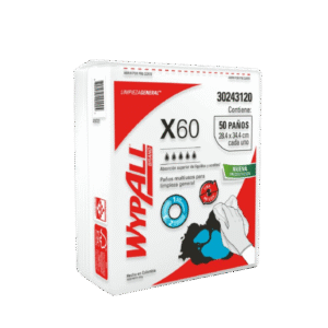 WYPALL® PAÑOS DE LIMPIEZA X60 DOBLADOS PRE DOBLADO / PAÑOS 1200